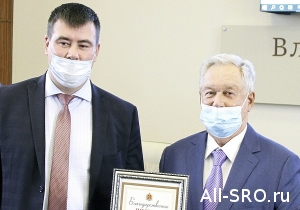  Глава НОПРИЗ наградил победителей конкурса проектных работ